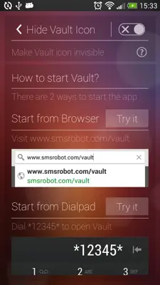 Vault android App screenshot 12