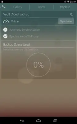 Vault android App screenshot 1