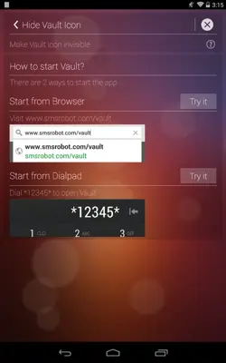 Vault android App screenshot 5